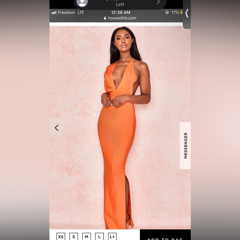 HOUSE OF CB GOWN